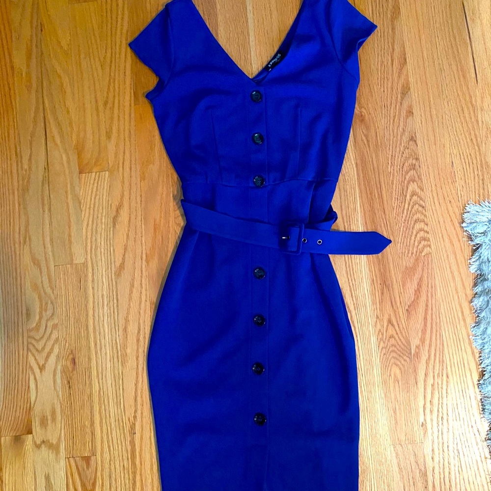 Express Button down dress